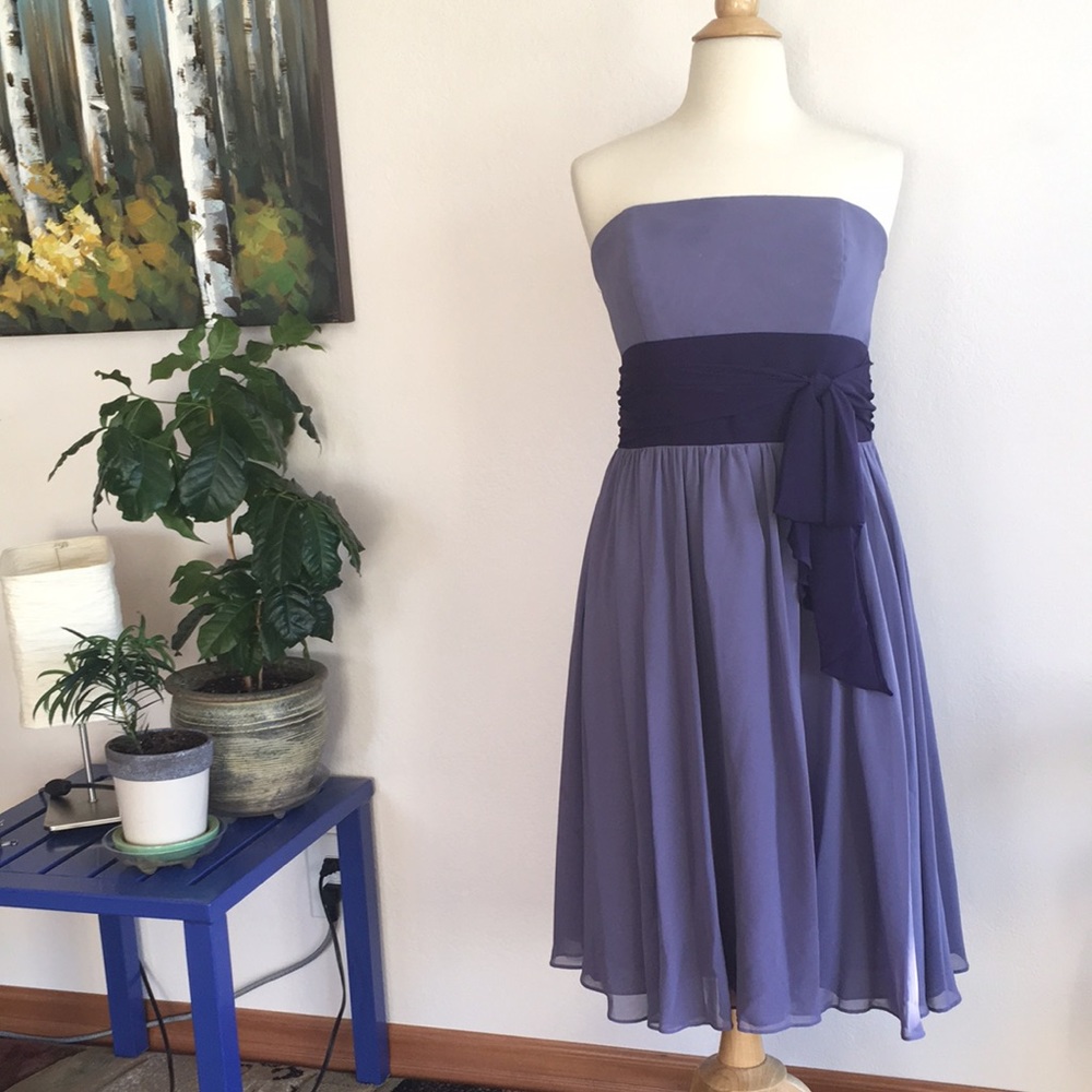 Alfred Angelo Strapless Purple Dress | Women's SZ 12